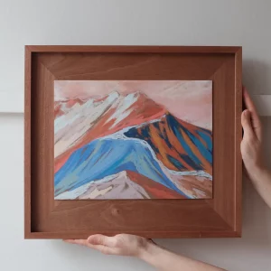 framed mountain